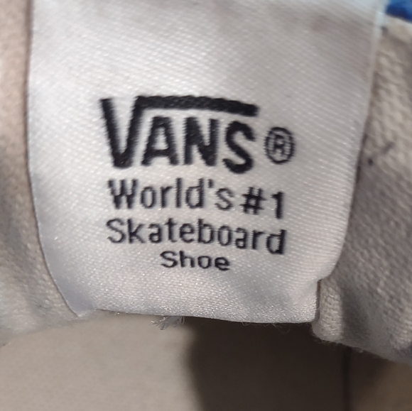 Vault by Vans Blue Suede Sport LX Sneaker Men's Size 8.5 Women's Size 10 - Picture 5 of 11